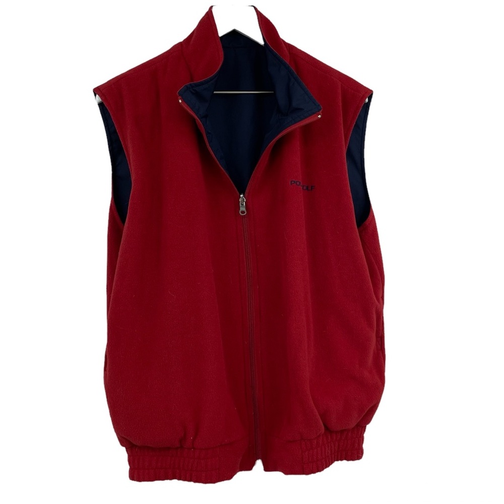 Polo Ralph Lauren Polo Golf Reversible Fleece Vest Jacket
